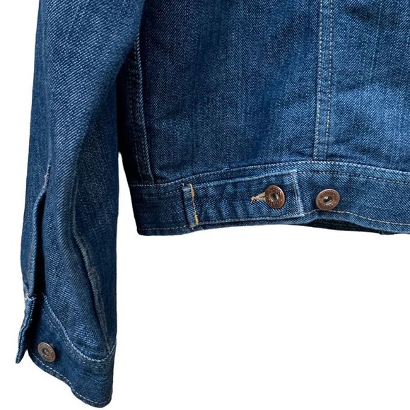 Vintage Tommy Jeans Men’s 90s Y2K Style Classic Trucker Denim Jean Jacket 163579 - Picture 4 of 12